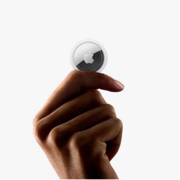 New Genuine Apple AirTag Bluetooth Tracker 4 Pack - Silver (MX542AM/A) NWT - Picture 4 of 4